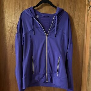 Under Armour purple jacket size M